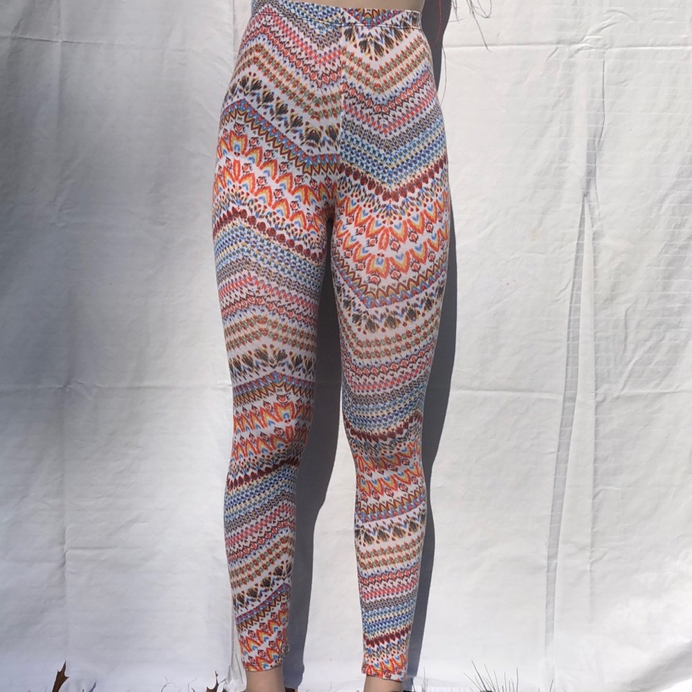 Multi colored leggings